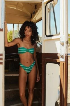 Angel Asymmetrical V-Cut Bikini Bottom