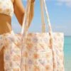 Beach Quilted Tote Bag 11 Beach Quilted Tote Bag -Dippin Daisys Shop BEACH QUILTED TOTE BAG SANDY SHORES