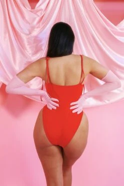 Bonjour One Piece -Dippin Daisys Shop D1895 STBR bonjour one piece strawberry 3