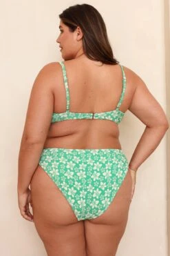 Seashore High Waist Cheeky Bikini Bottom 16 Seashore High Waist Cheeky Bikini Bottom -Dippin Daisys Shop D3145 PPRD seashore bottom palm paradise 7