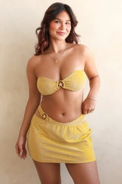 Groupie Skirt -Dippin Daisys Shop D3326 GDFL groupie skirt gold flake 5