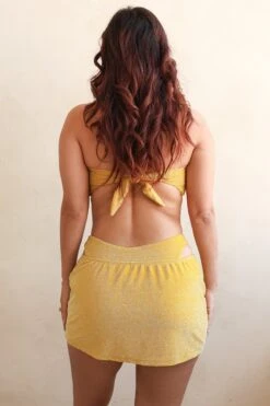 Groupie Skirt -Dippin Daisys Shop D3326 GDFL groupie skirt gold flake 7