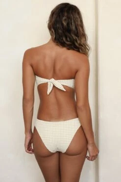 Hudson Bandeau Bikini Top -Dippin Daisys Shop D4277 LTTE hudson top latte 3