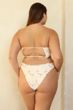 Rikki Bandeau Bikini Top -Dippin Daisys Shop D4326 SRSW rikki top rosewater 7