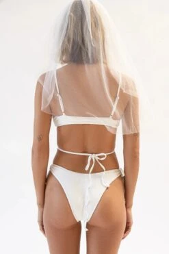 Elegance Bandeau Bikini Top -Dippin Daisys Shop D4346 CLDS elegance top cloud 3