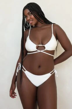 Elegance Bandeau Bikini Top -Dippin Daisys Shop D4346 CLDS elegance top cloud 8