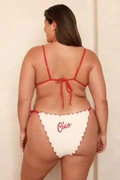 Romeo Triangle Bikini Top -Dippin Daisys Shop D4355 GDPT romeo top gardenia pointelle 7