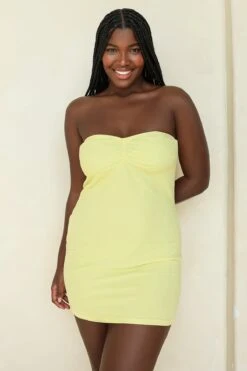 Sundipped Mini Dress -Dippin Daisys Shop D5163 BBYL sundipped mini dress baby yellow 5