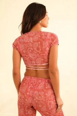 Cher Top 10 Cher Top -Dippin Daisys Shop D7135JMEOD PPSL cher top pink paisley 3