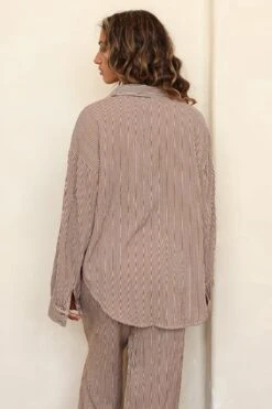 Olivia Top -Dippin Daisys Shop D7165 CCST olivia top cocoa stripe 3