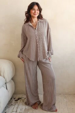 Olivia Top -Dippin Daisys Shop D7165 CCST olivia top cocoa stripe 8