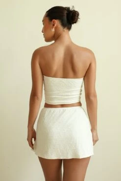 Charmed Mini Skirt -Dippin Daisys Shop D8109 CLDC charmed skirt cloud dancer 3