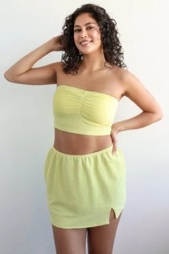 Mojito Mini Skirt -Dippin Daisys Shop D8128 BBYL mojito mini skirt baby yellow 5