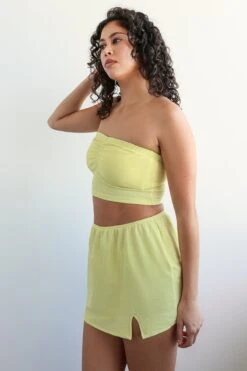 Mojito Mini Skirt -Dippin Daisys Shop D8128 BBYL mojito mini skirt baby yellow 6