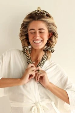 Prowl & Style Headband -Dippin Daisys Shop DD7683 LPRD prowl style headband leopard 4