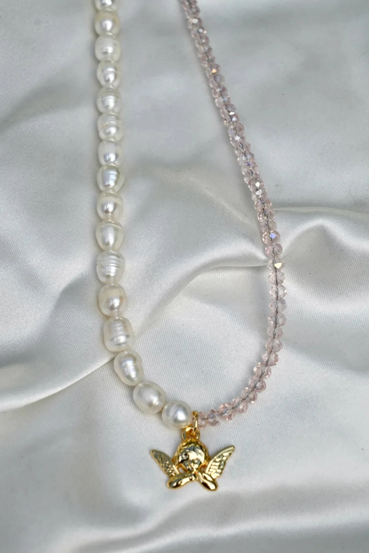 Dreamsbaby Jewels X Dippin Daisys Gold Cherub Necklace 4 Dreamsbaby Jewels X Dippin Daisys Gold Cherub Necklace - Image 4