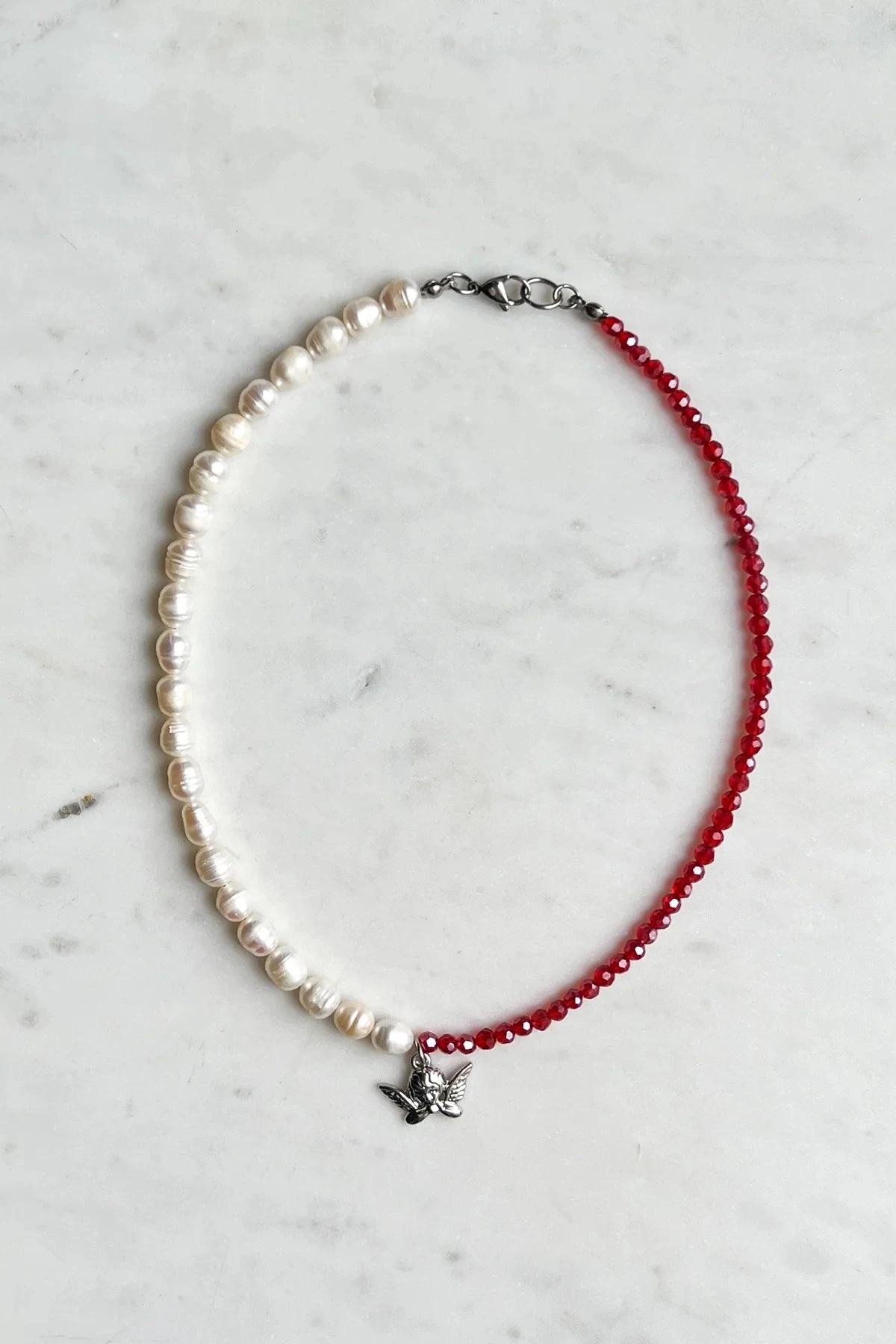 Dreamsbaby Jewels X Dippin Daisys Silver Cherub Necklace 4 Dreamsbaby Jewels X Dippin Daisys Silver Cherub Necklace - Image 4