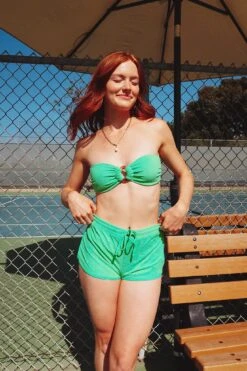 Girl's Club Short -Dippin Daisys Shop GIRLS CLUB SHORT PICKLEBALL TERRY4