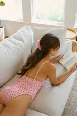 Nicolette Cheeky One Piece -Dippin Daisys Shop NICOLETTE ONE PIECE SUGAR PLUM3