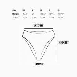 Seashore Bottom Plus -Dippin Daisys Shop SEASHORE BOTTOM SIZE GUIDE