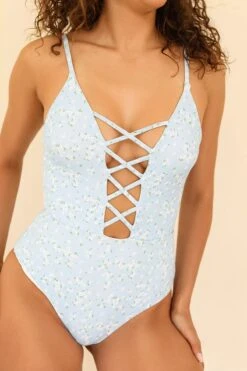 Bliss One Piece -Dippin Daisys Shop d1786jmnlc wlfl bliss one piece wallflower 4