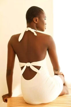 Mary Mini Dress -Dippin Daisys Shop d7082jrbod wht 2